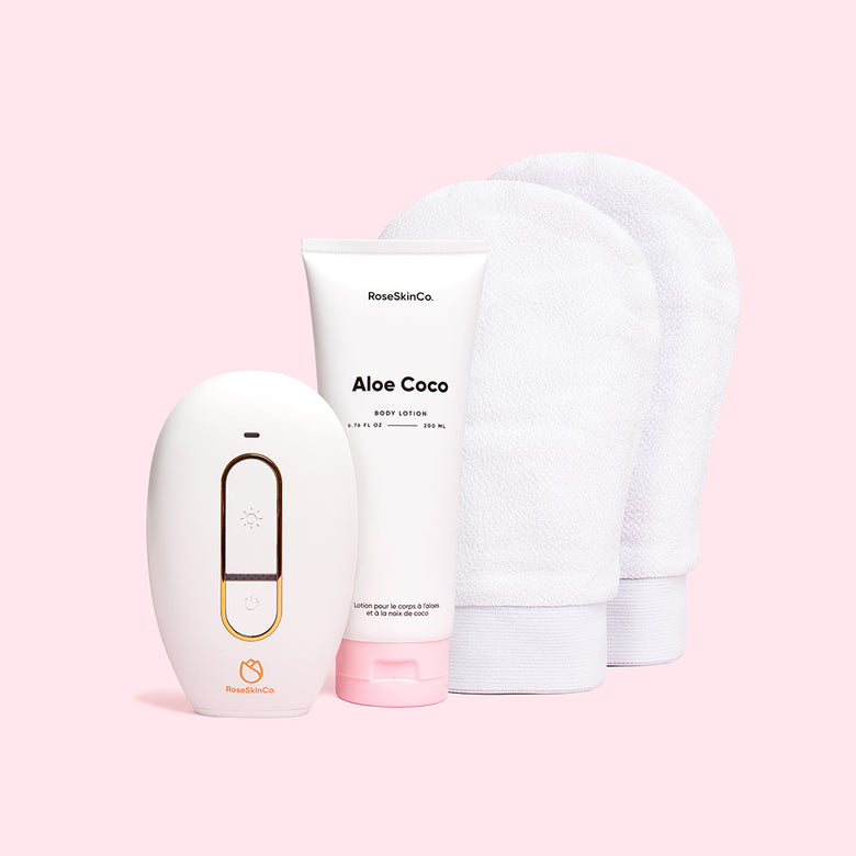 Silky Smooth Routine (Lumi + 2 Gloves + Lotion)